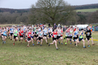 Boys under-15s, 2018 Northern Cross Country Champs., Harewood House, Leeds. Photo: David T. Hewitson/Sports for All Pics